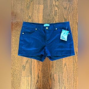 Blue Crush short shorts, size 11 (dark denim) $10